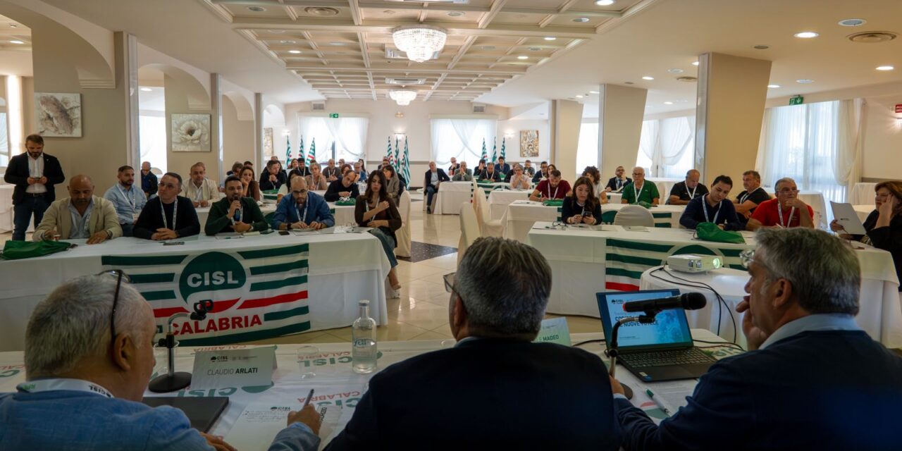 CISL Calabria, il Training Camp si apre con al centro partecipazione, responsabilità e futuro del lavoro